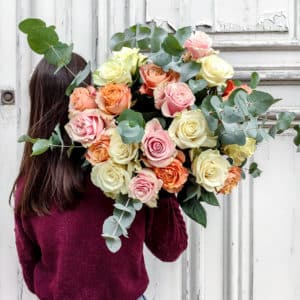 Bouquet de roses équateur