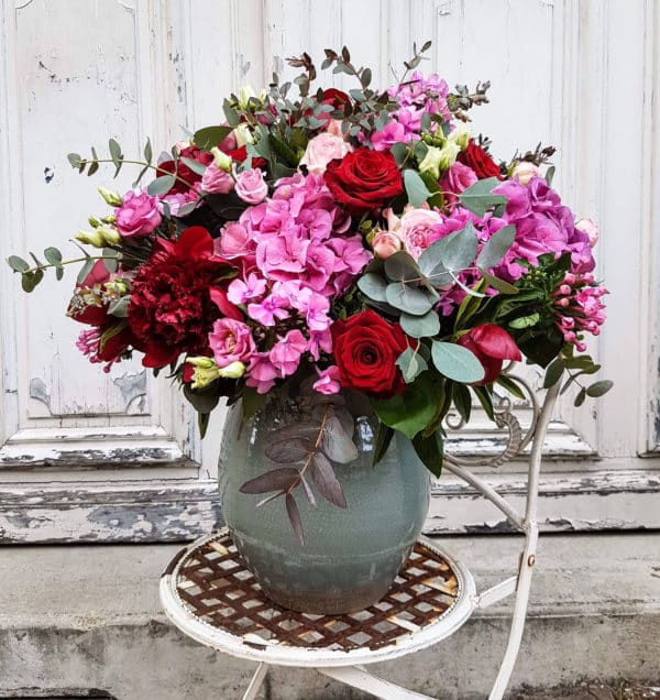 Bouquet rouge et rose
