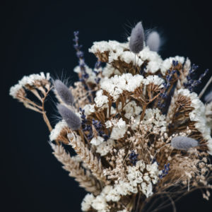Bouquet de fleurs séchées